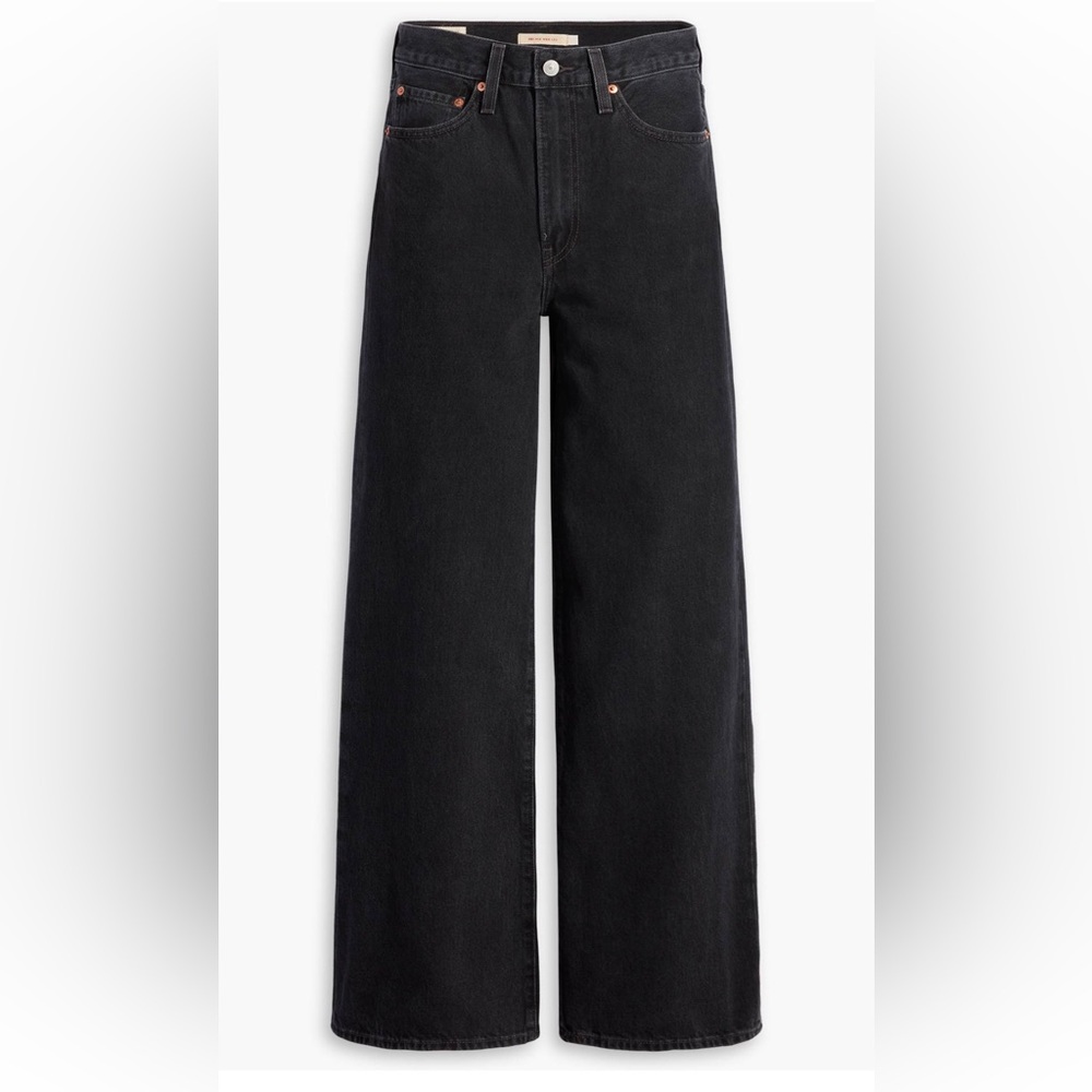 Levi’s Ribcage Wide Leg in Black 27